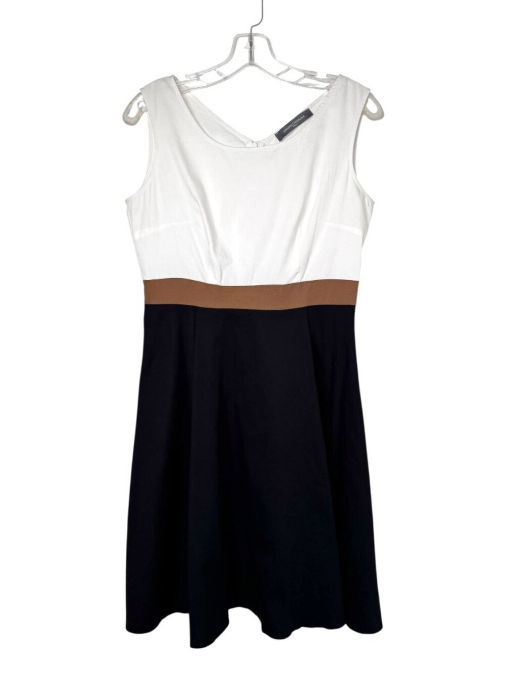 Sandro Ferrone Color Block Midi Summer Dress Size M